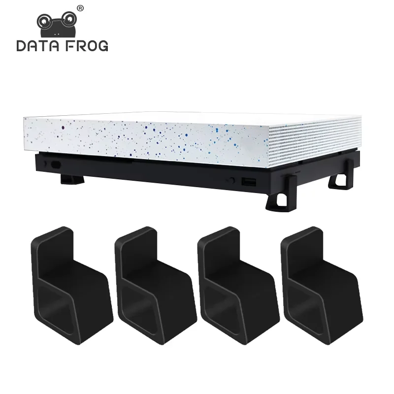 DATA FROG 4Pcs Horizontal Heightening Bracket Cooling Texture Stand For Xbox One X Xbox One S Game Controller Gaming Accessories