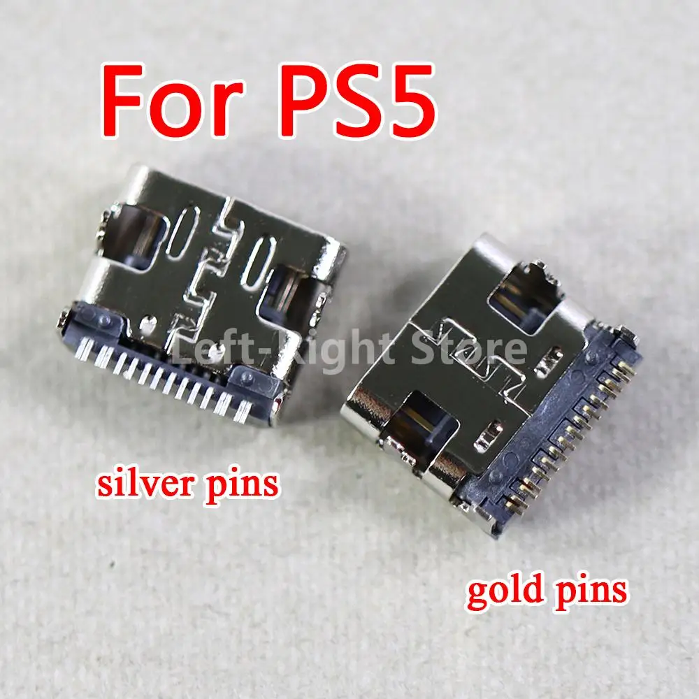3pcs OEM For Sony Playstation PS5 Controller charging interface TYPE-C power hole Type C USB Charging Socket Port