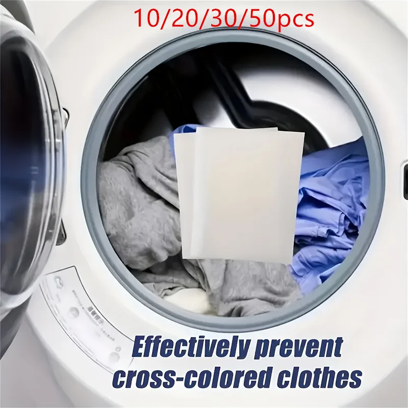 10/20/30/50pcs Clothes Bleaching Tablets - Deep Clean, De-Yellowing for White Clothing