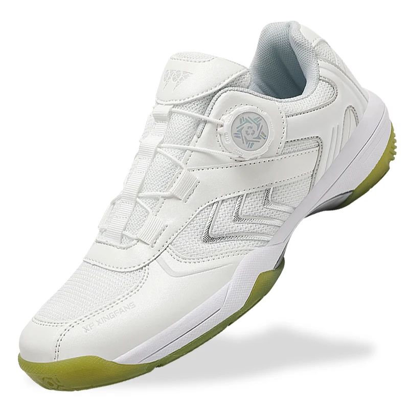 Fashionable Badminton Shoes, Table Tennis Shoes, Men's Sports Shoes, Versatile Women's Running Shoes, Breathable Tennis Shoes, Knob-Lock Design, Comprehensive Training Shoes for Teenagers and Students, Wear-Resistant Non-Slip Running Shoes for...
