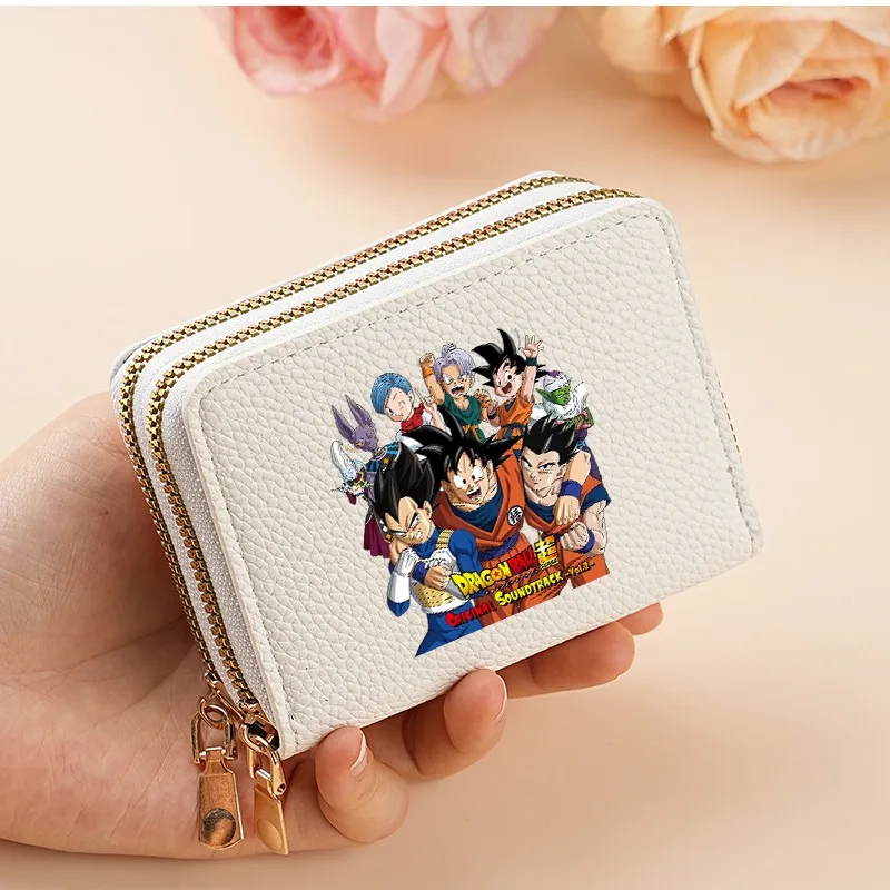 Porte-cartes Dragon Ball, jolies bourses, motif d