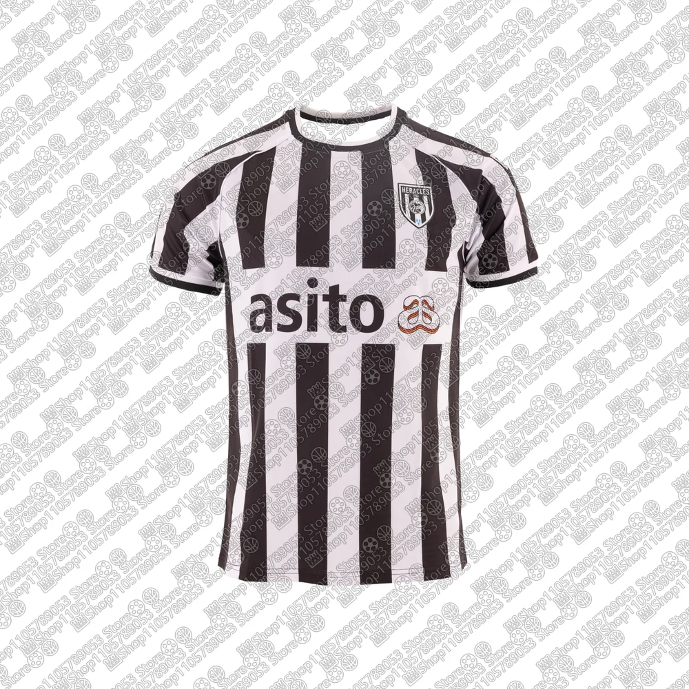 2026-27 Maillot de football à séchage rapide pour hommes, enfants et garçons, domicile et extérieur, H-Heracles A-A-Almelo, pour le sport et les jeux, cadeau, hauts respirants