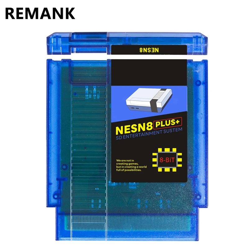 Cartouche de jeu N8 Nes Super N8 Plus, jeu rétro 1000 en 1, collection de jeux Remix, console de jeu vidéo NES 8 bits, cartouche NESN8