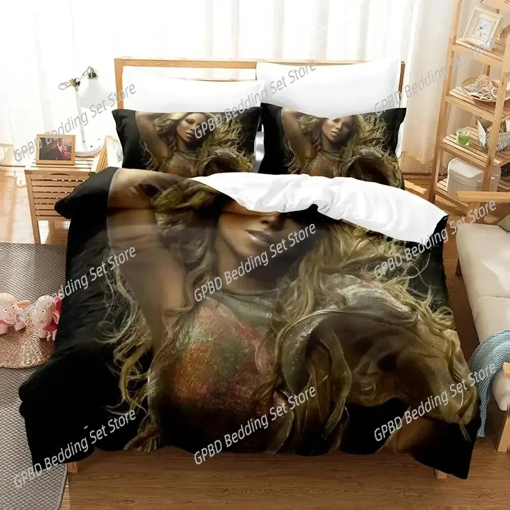 Mariah Carey ensemble de literie housse de couette literie 3d Design de mode décoration King housse de couette ensemble de lit Double ensembles de literie