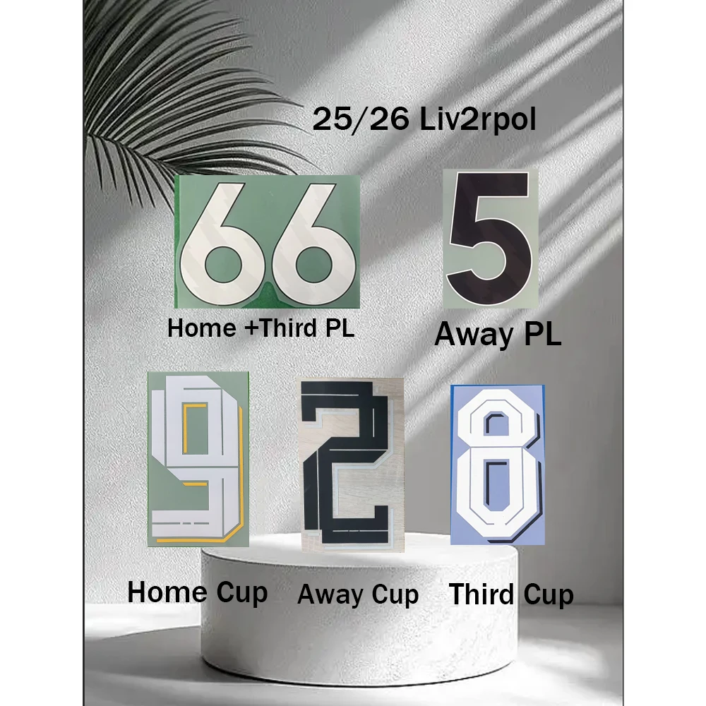 2025/26 Liverpool CUP Kits domicile, extérieur et troisième tenue, ensembles de noms et numéros thermocollants pour le football 7WIRTZ22EKITIKE PL, qualité supérieure AAAA