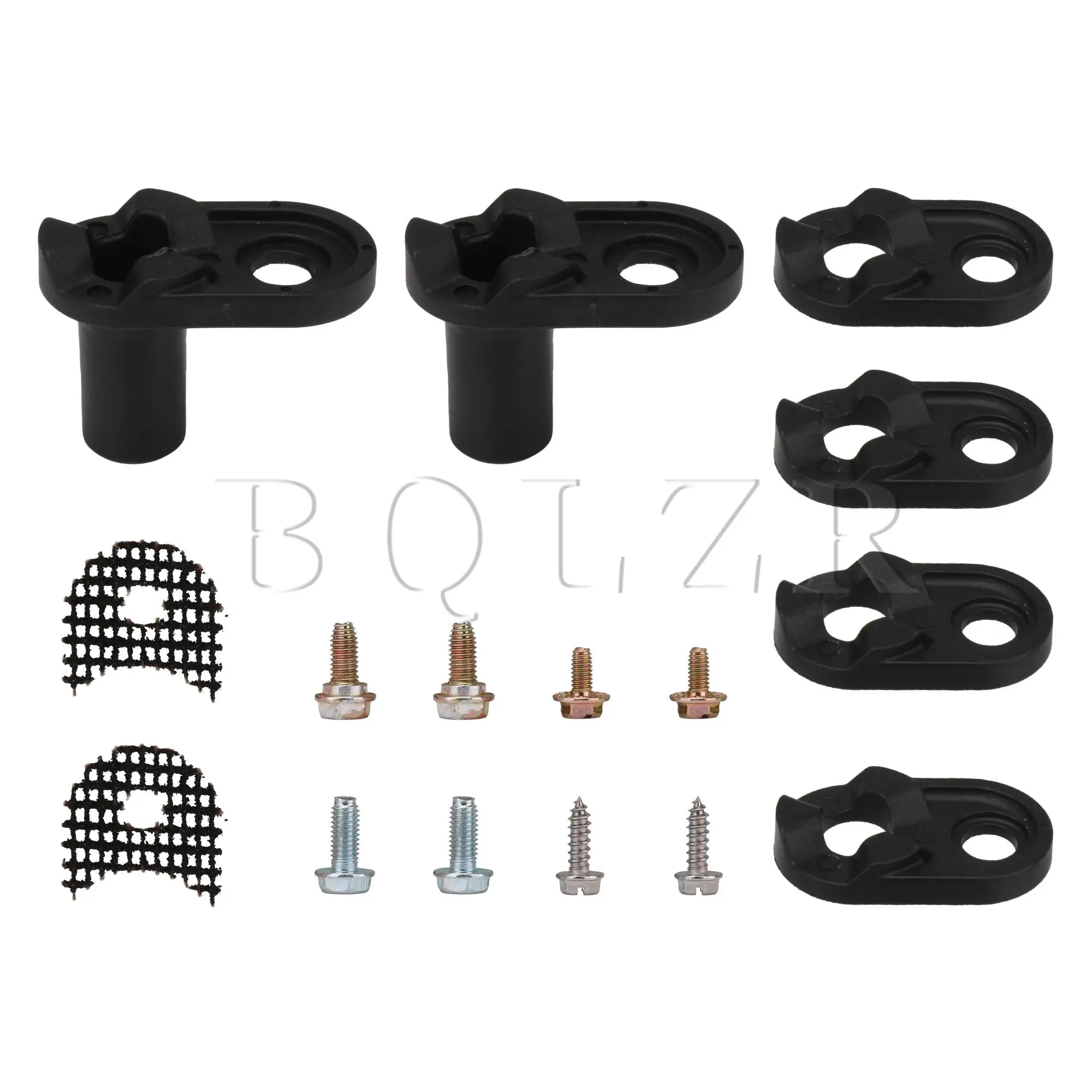 BQLZR 4318165 Kit de charnières de porte de réfrigérateur en plastique, pièces de rechange pour réparation, accessoire pour appareils électroménagers