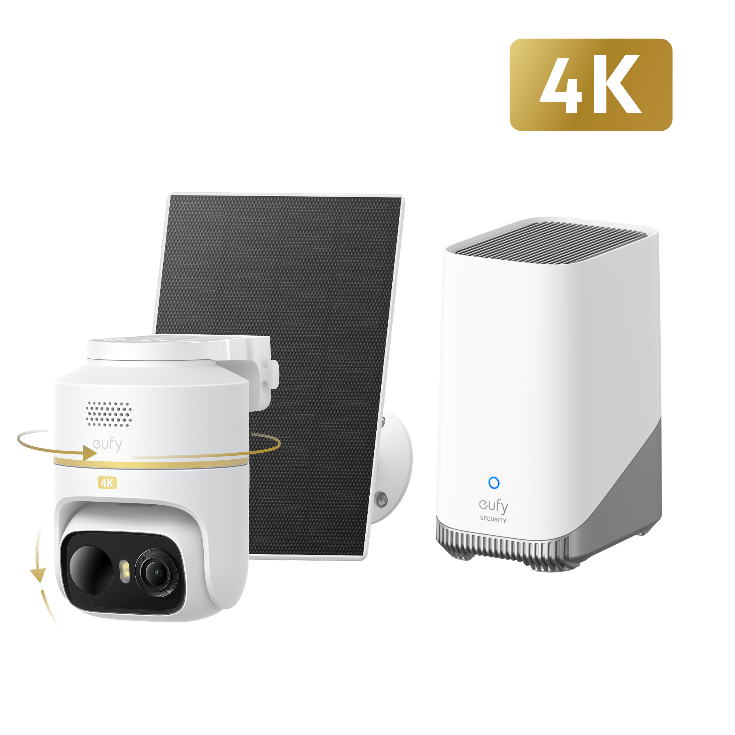 Anker eufyCam C37 4K Edition Solar-Outdoor-Kamera mit HomeBase 3 Image