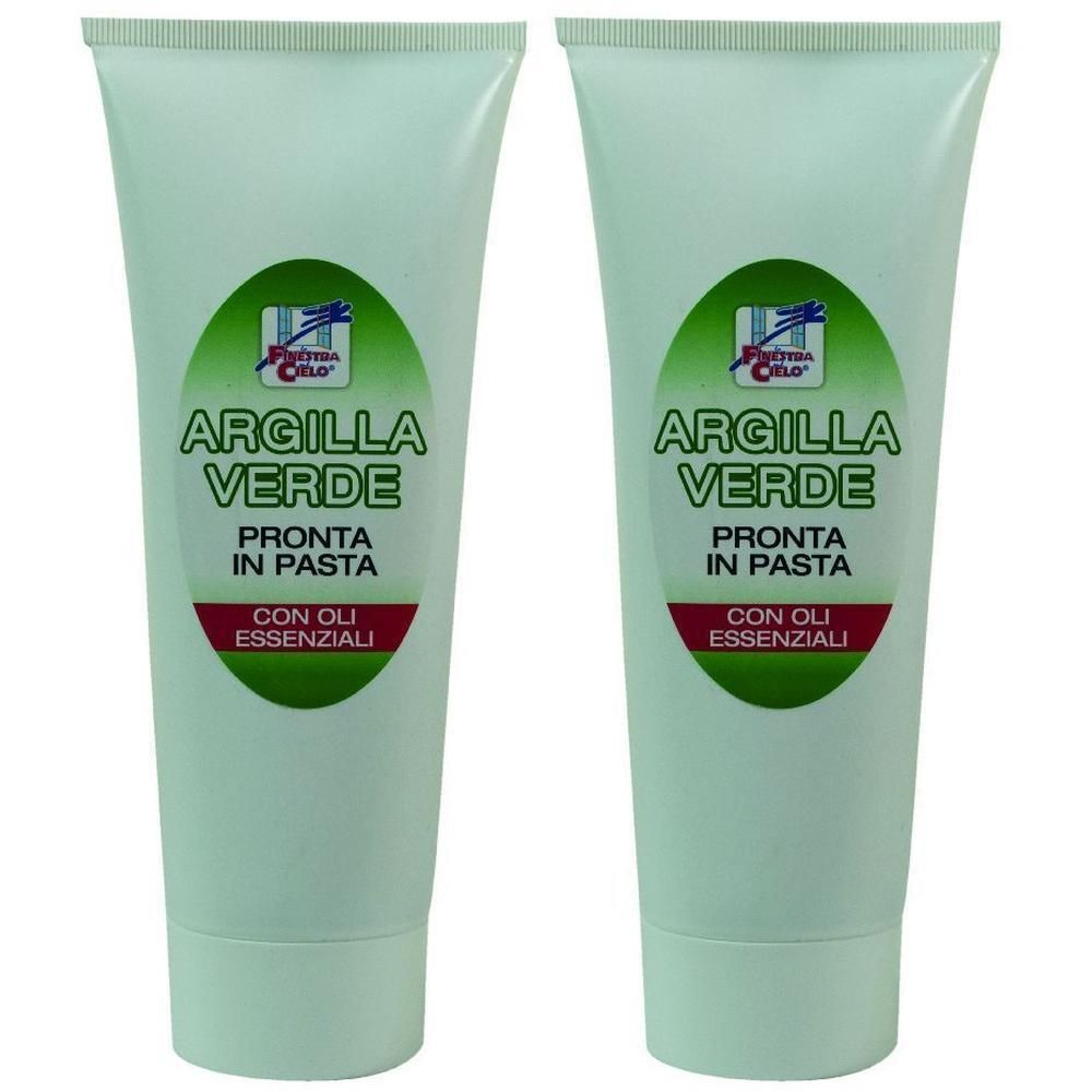 Argilla Verde Pronta In Pasta 200 Ml 2x200 ml