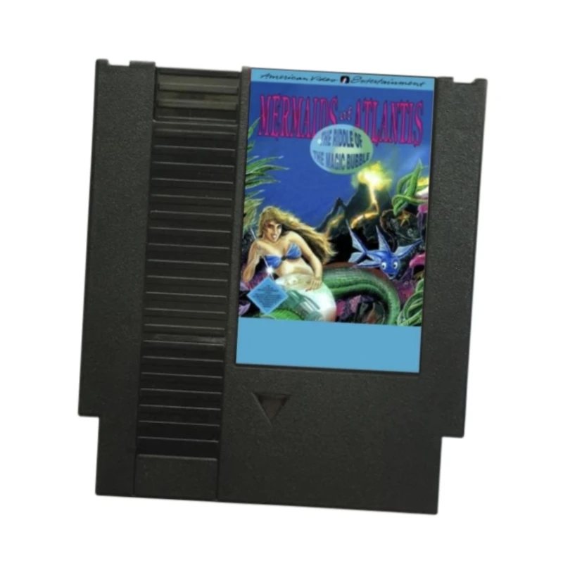 Mermaids of Atlantis ( Adult Only ) Game Cartridge for NES Console 72Pins Video Game Card