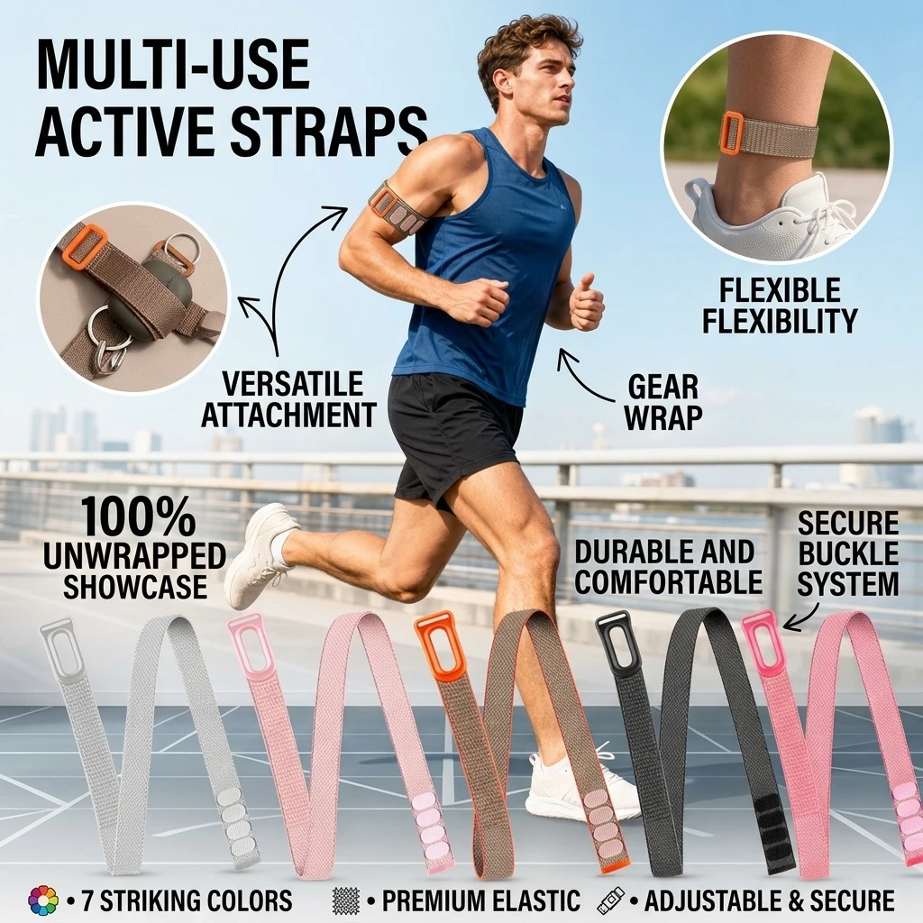 Sport Arm Bands For Google Fitbit Air Bicep Strap Armband Elastic Nylon Arm/Ankle For Fitbit Air Active Band Fitness Tracker
