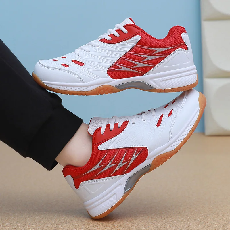 Volleyball Shoes, Men's Badminton Shoes, Women's Table Tennis Shoes, Non-Slip Training Shoes, Sports Shoes, Rubber-Soled Couple's Tennis Shoes