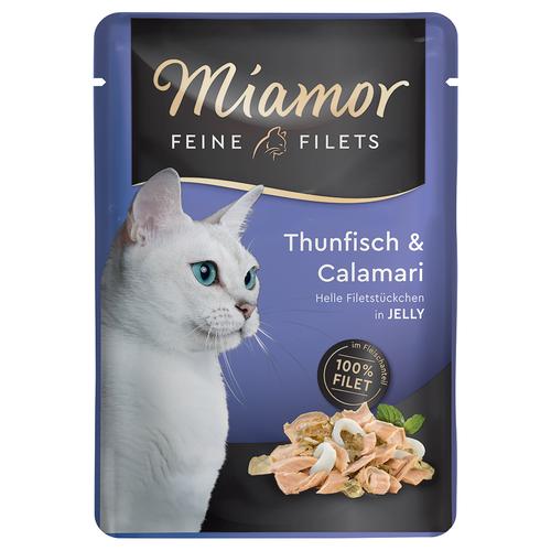 24 x 100g Thunfisch & Calamari Miamor Katzenfutter nass