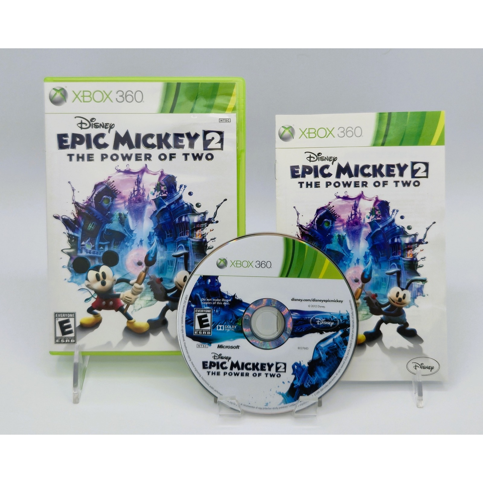 Disney Video Games & Consoles | Disney Epic Mickey 2 The Power Of Two Xbox 360 Game Ntsc Complete With Manual | Color: White | Size: Os