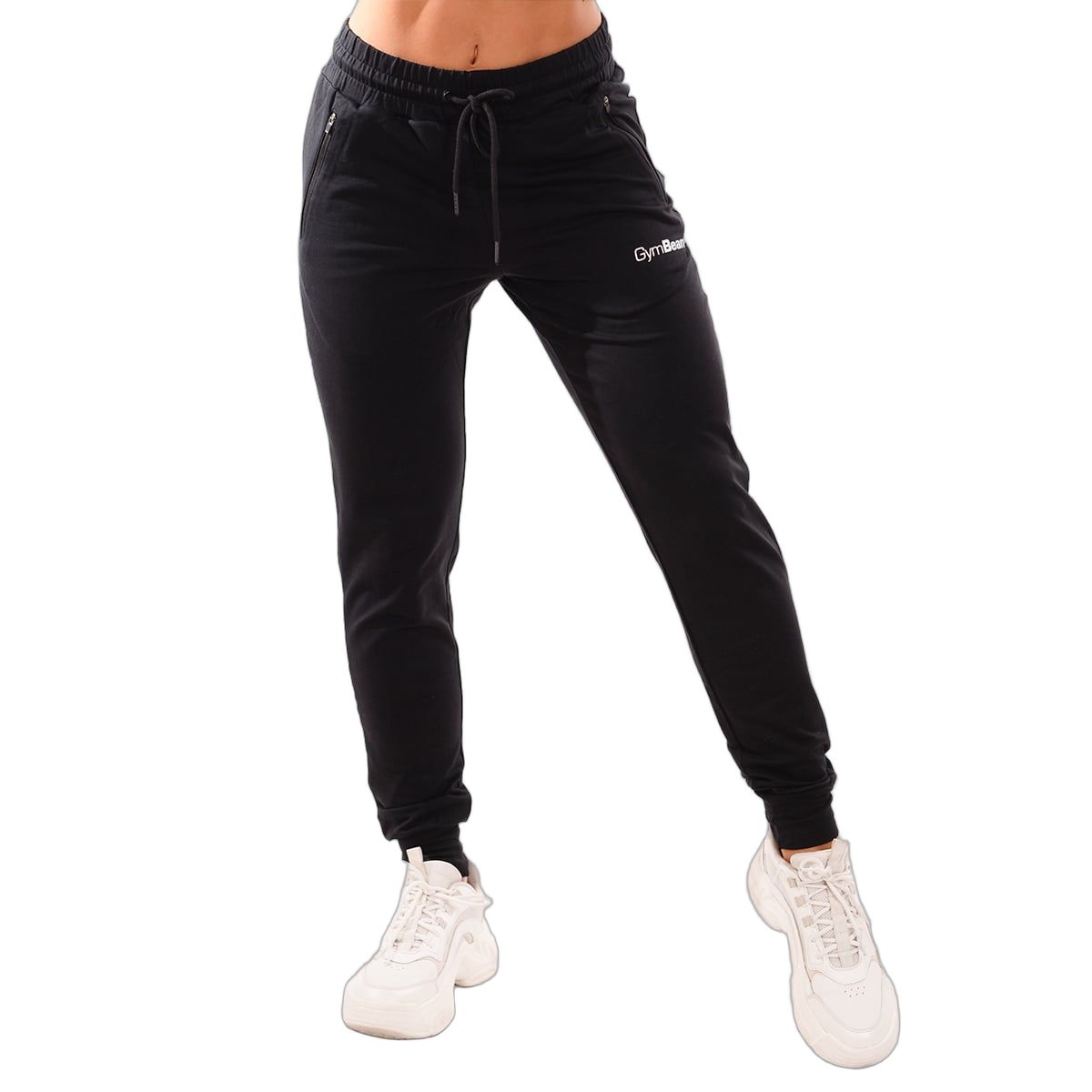 Joggers donna TRN regular Black con tasche zip 1 St