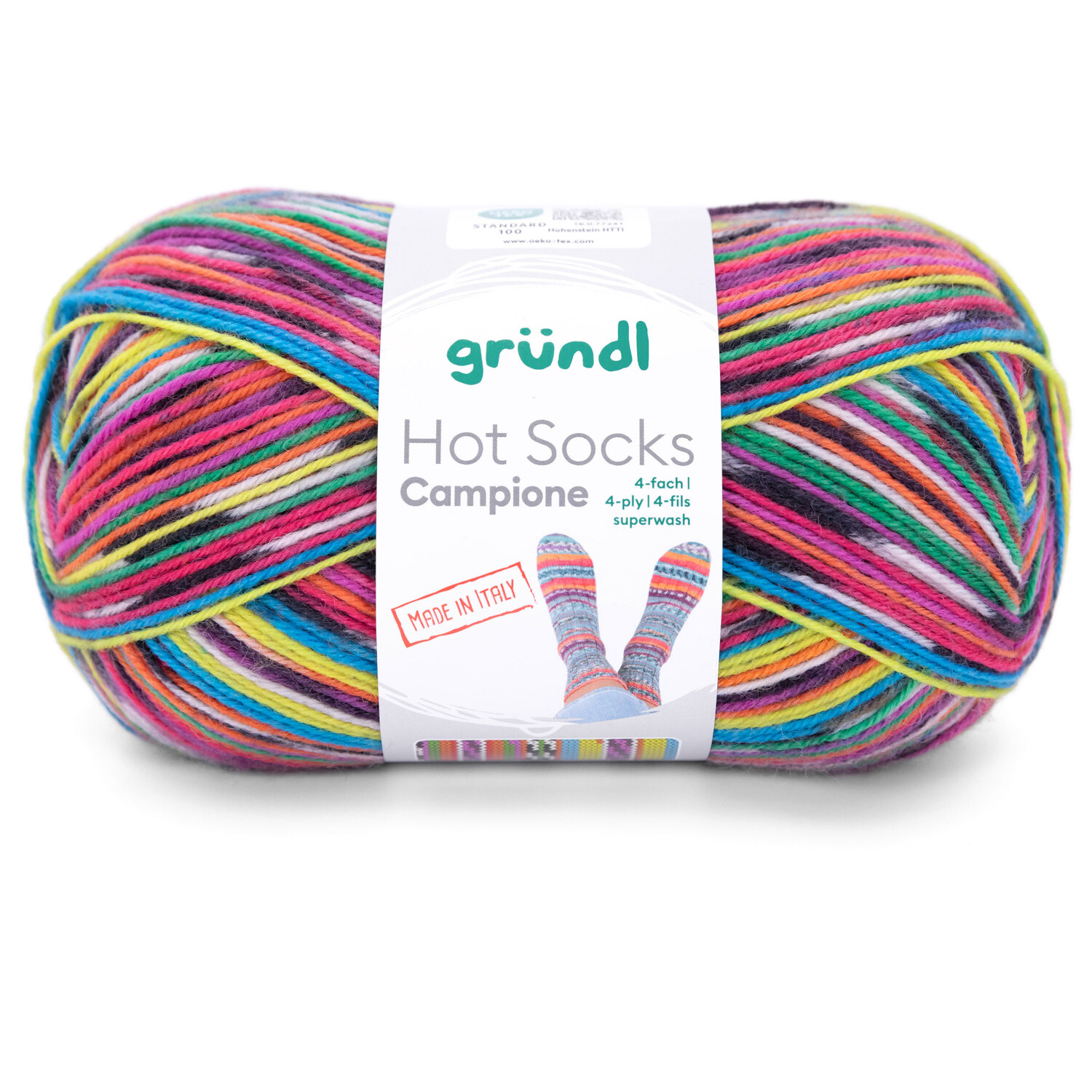gründl Sockenwolle Hot Socks Campione
