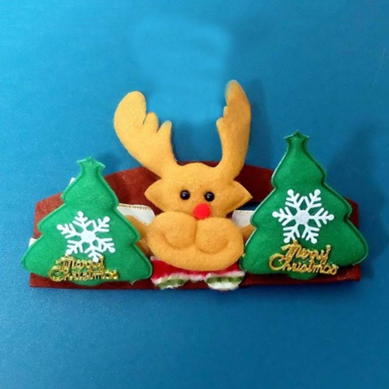 Dog Costume Hair Accessories Puppy Clothes Snowflake Christmas Cosplay Christmas Winter Dog Clothes Puppy Clothes Dog Outfits Red Gold Green Costume for Girl and Boy Dog Polyster S M