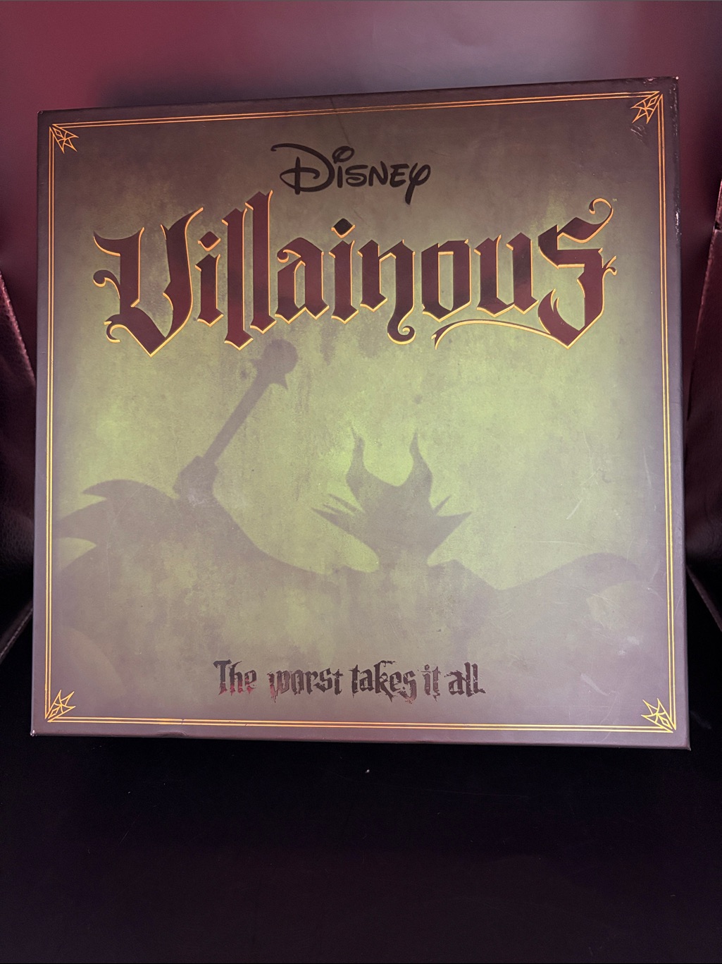 Disney Video Games & Consoles | Disney Villainous Board Game - Green And Gold Artwork | Color: Green | Size: Os