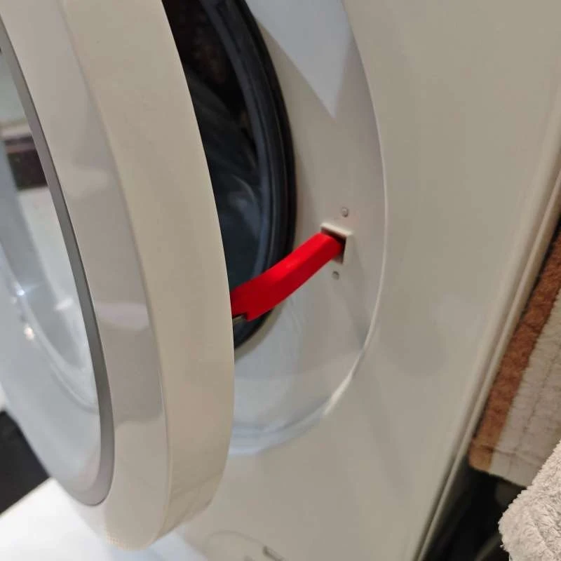 Support de porte pour lave-linge à chargement frontal, compatible Bosch, butée de porte pour lave-linge, accessoire d