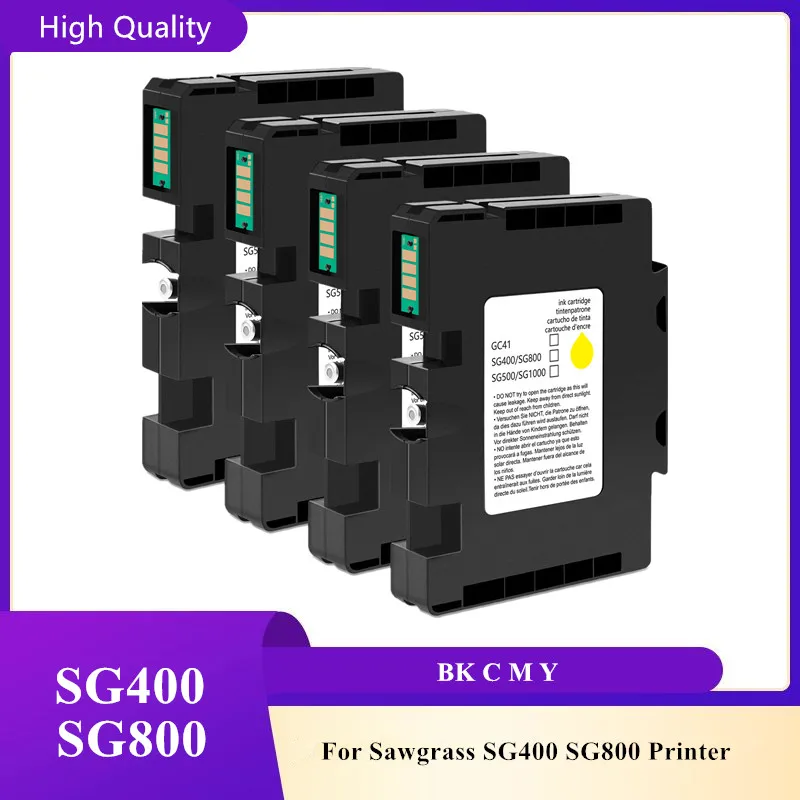 Cartouche d'encre pour imprimante Ricoh Sawgrass SG400 SG800, avec sublimation