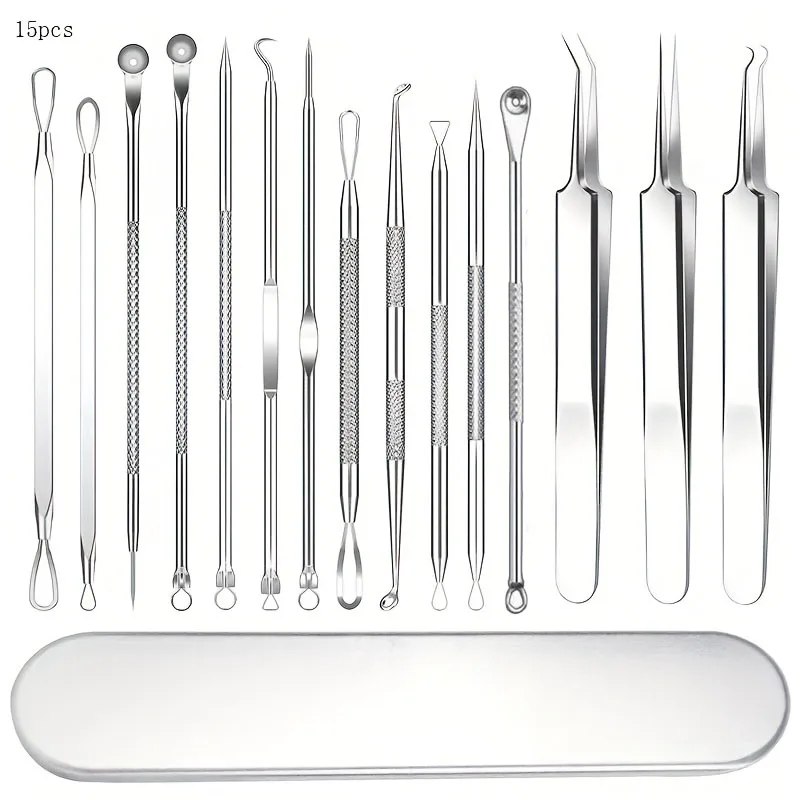 11/15 pièces outils pour points noirs nettoyage en profondeur ensemble de soins de la peau du visage pour maman, tous les Types de peau, cadeau idéal pour les soins du visage, outils de soins du visage