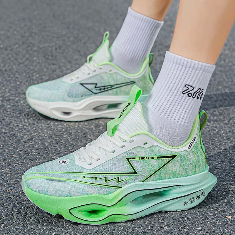 Women's Mesh Running Shoes, Trail Shoes, Sports Shoes, Outdoor Breathable Training Shoes, Competition Luxury Shoes, Cushioned Couple's Non-Slip Fashion Travel Hiking Shoes, Men's Jogging Shoes, Sizes 36-45