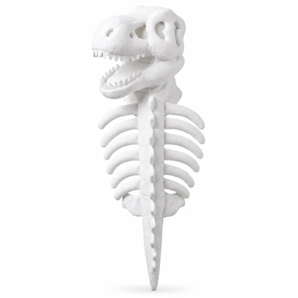 Kreatives Dinosaurier-Skelett Haustierkostüm Weiches Waschbares Dinosaurier-Kostüm Dunkles Halloween-Haustier-Kapuzenoutfit Halloween-Dekoration