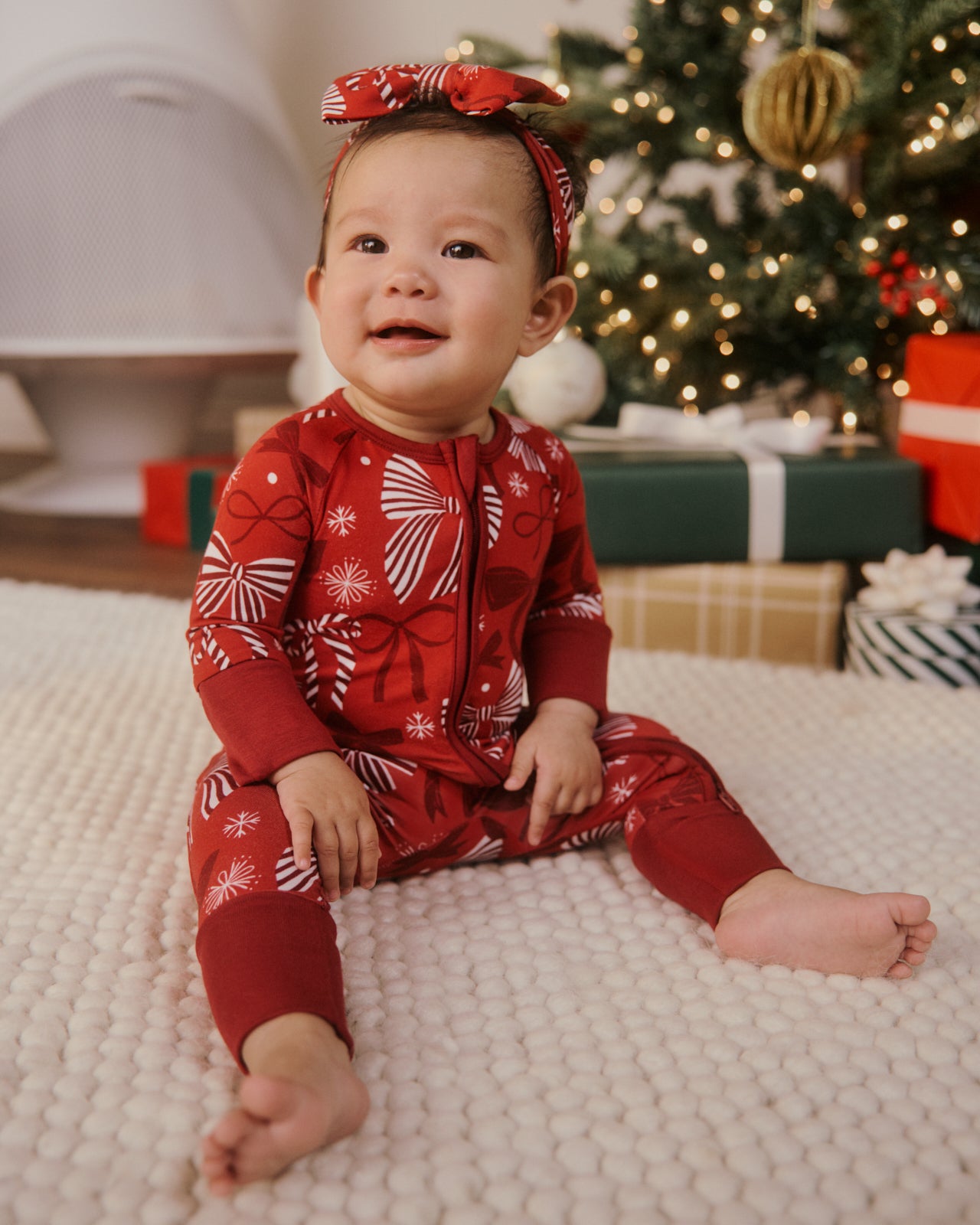Holiday Bows Zippy - 3T