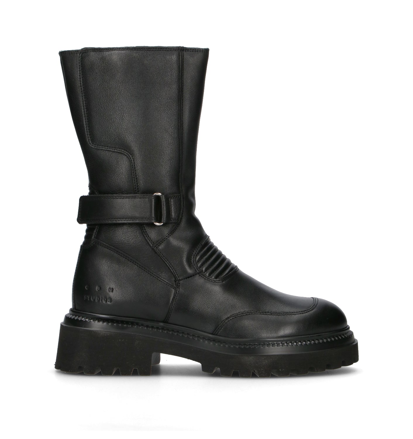 COPENHAGEN Stivale donna nero in pelle
