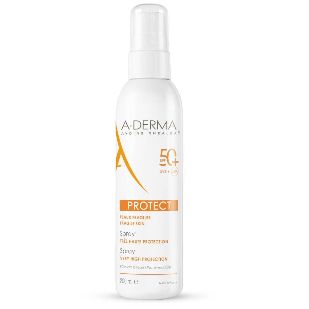 A-Derma Sun Protect Spray Spf50+ 200 ml con dosatore