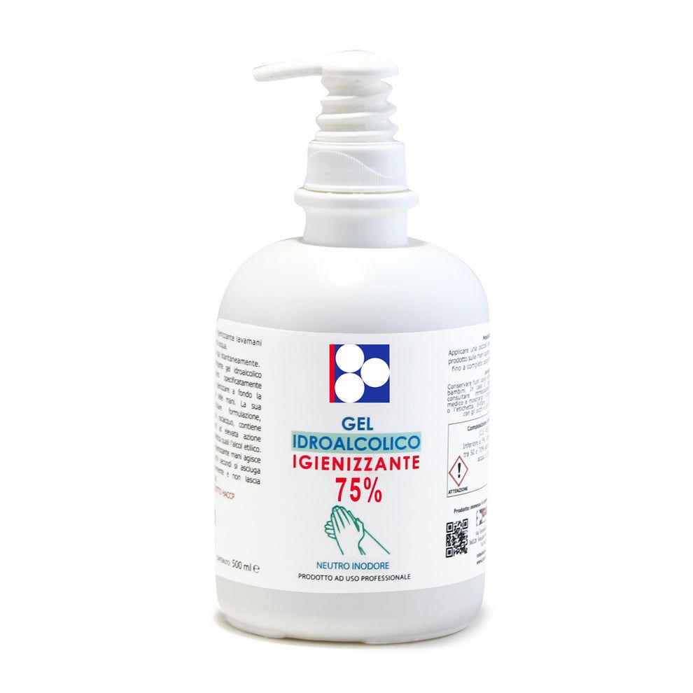 Gel igienizzante mani alcool 75% 500 m