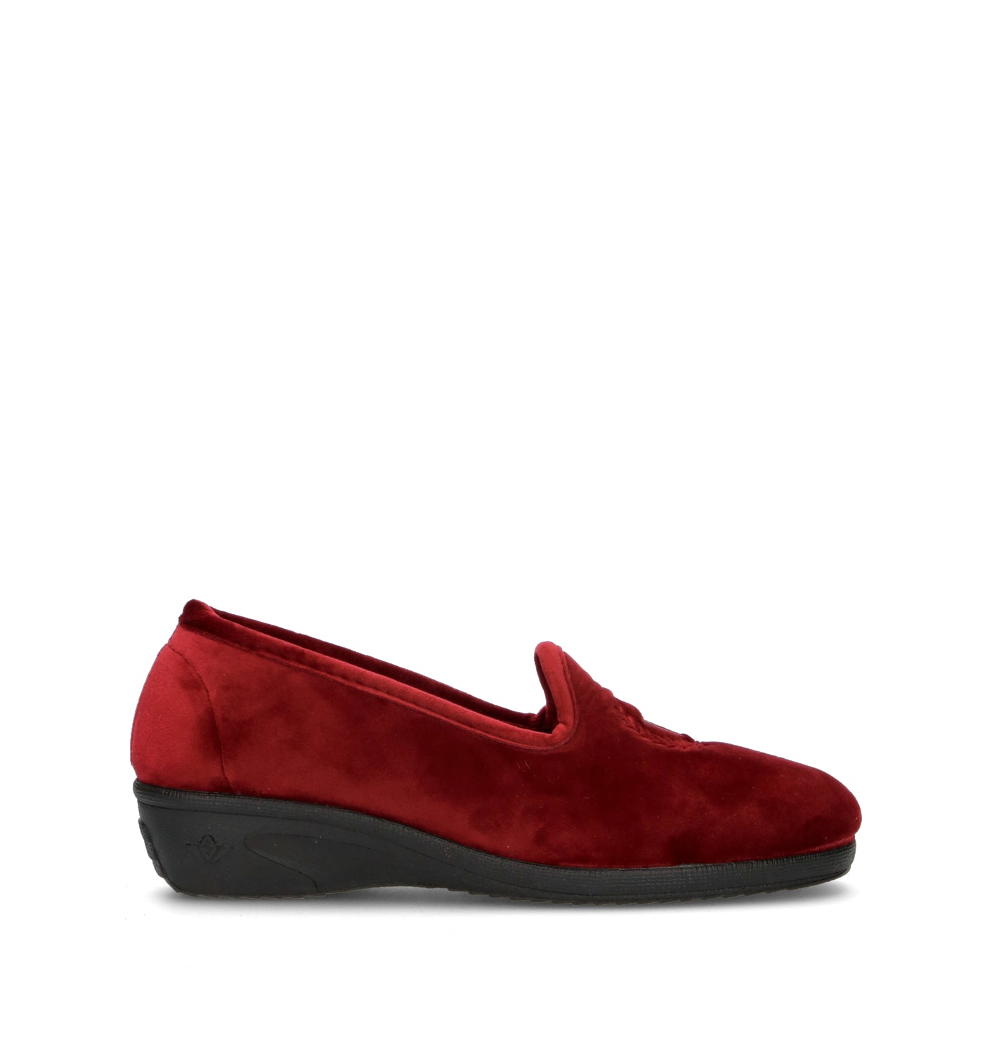 VALLEVERDE Pantofola donna bordeaux