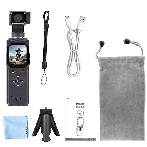 4K-HD-Handheld-Gimbal-Actionkamera mit 330°-Autotracking, 64-MP-Vlog-Kamera (Hersteller)