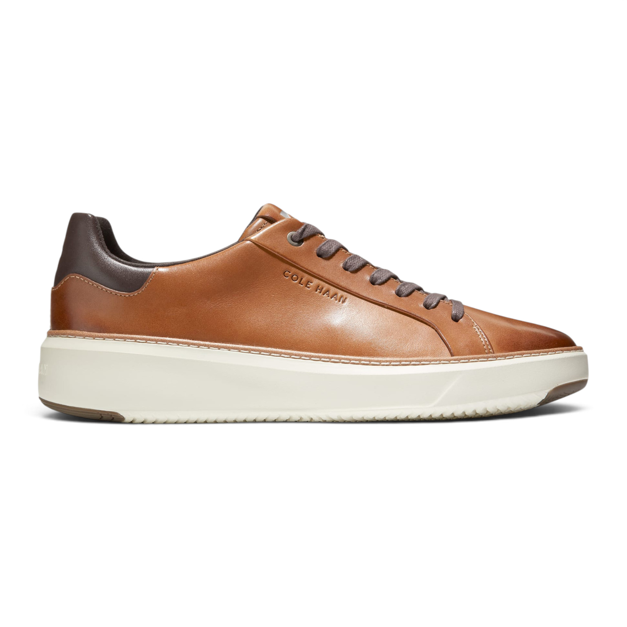 Cole Haan Herren GrandPro Luxe Mile Trainer beige Lederschuhe – C34229