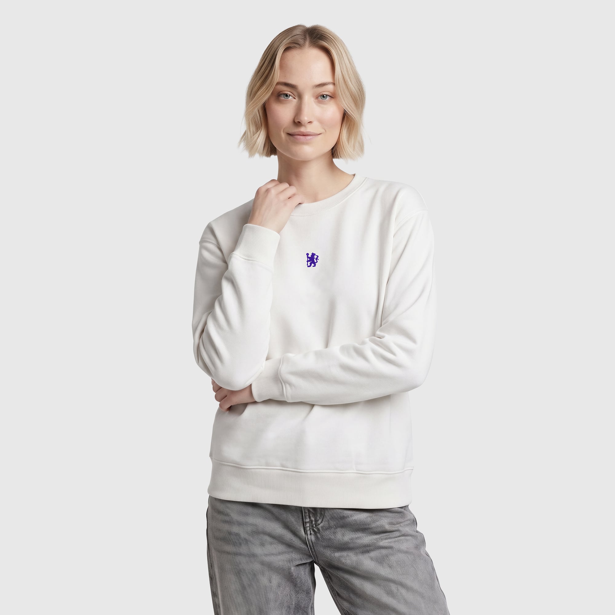 Chelsea Classics Sweatshirt – Weiß – Damen