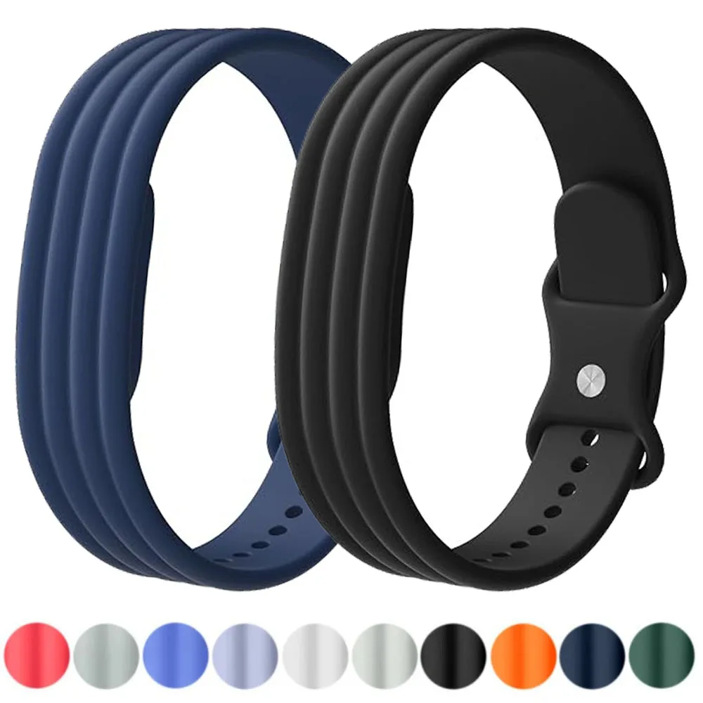 Official Silicone Loop Strap for Google Fitbit Air Comfortable Breathable Bracelet Sports Wristband for Fitbit Air Accessories