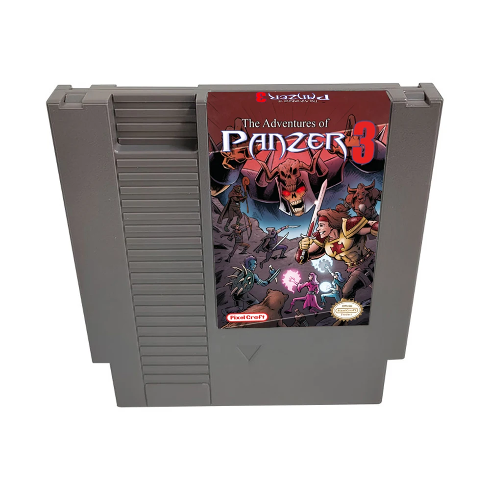The Adventures of Panzer 3 - A Brand NEW NES Game Cartridge 8 Bit 72 Pin Video Game Cart For Original NES Game Console