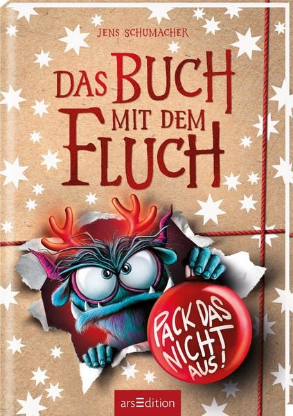 Das Buch mit dem Fluch – Pack das nicht aus! (Das Buch mit dem Fluch 5), Gebundene Ausgabe von Jens Schumacher, arsedition, 978-3-8458-6632-1