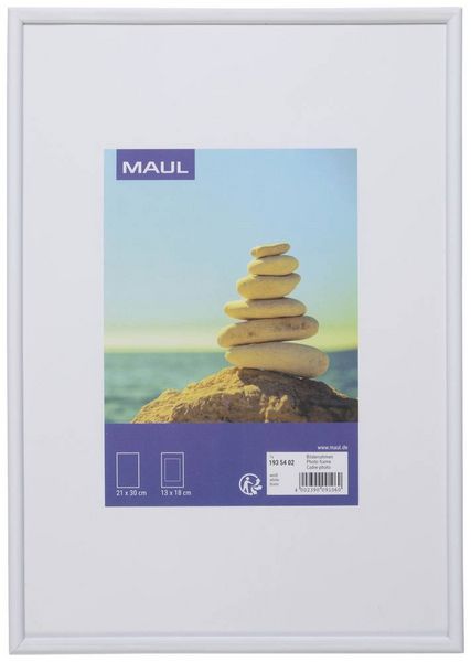 Maul 1935402 Bilder Wechselrahmen Papierformat: 21 x 30cm Weiß