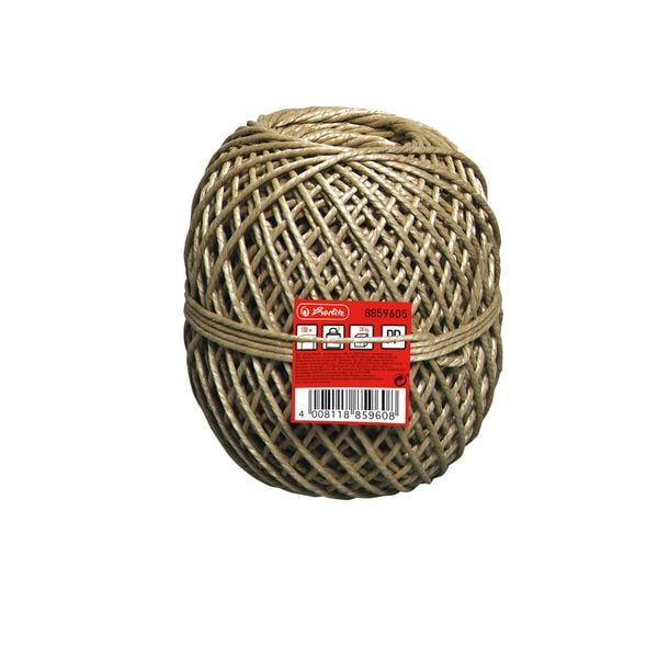 Herlitz Bindfaden 100 Meter Reißkraft 45 kg braun