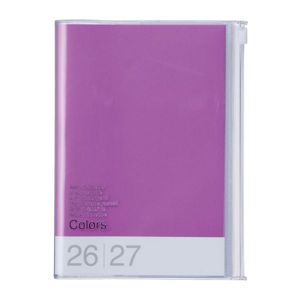 MARK'S 2026/27 Diary B6 Colors // Purple