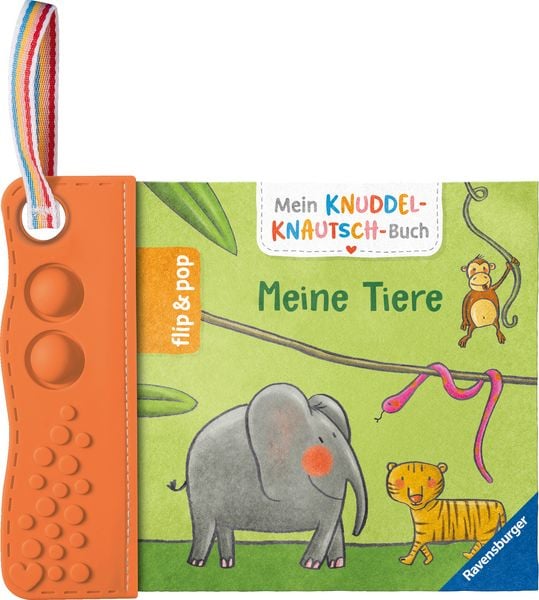 Mein Knuddel-Knautsch-Buch: flip&pop. Meine Tiere, Buch von , Ravensburger Verlag GmbH, 978-3-473-42223-4