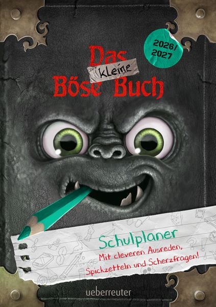 Das kleine Böse Buch – Schulplaner 2026/2027 (Das kleine Böse Buch), Taschenbuch von Magnus Myst, Ueberreuter Verlag, Kinder- und Jugendbuch,