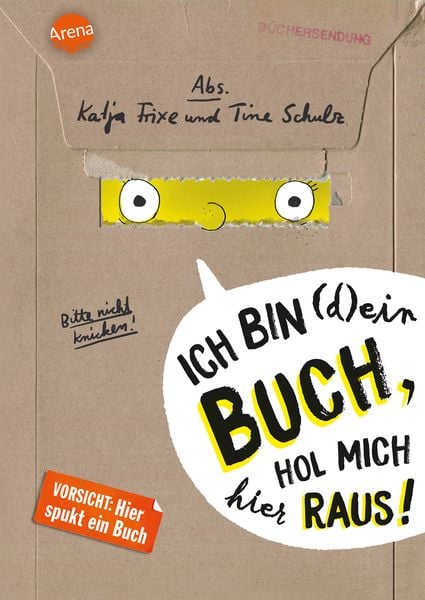 Ich bin (d)ein Buch, hol mich hier raus! (1). Vorsicht: Hier spukt ein Buch, Gebundene Ausgabe von Katja Frixe, Arena, 978-3-401-71682-4