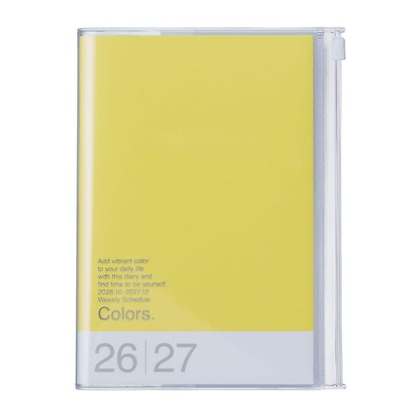 MARK'S 2026/27 Diary B6 Colors // Yellow