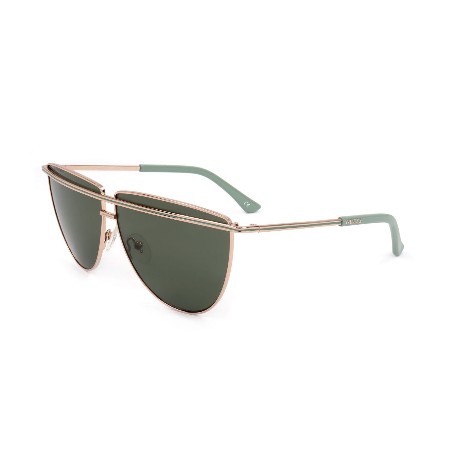 Guess occhiali da sole donna GU7852 rose gold-coloured dark green 1 St