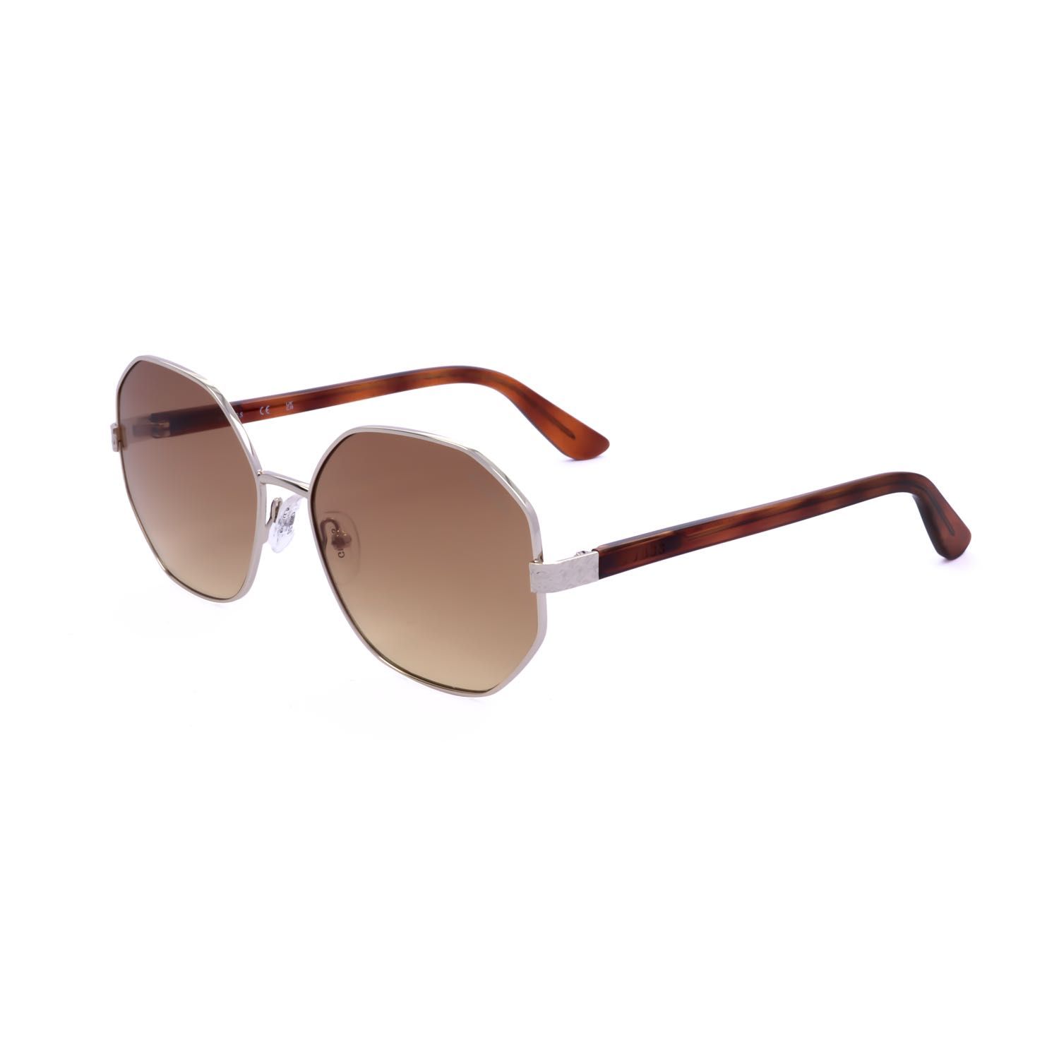 Guess occhiali da sole donna GU7880-H silver-coloured mottled brown 1