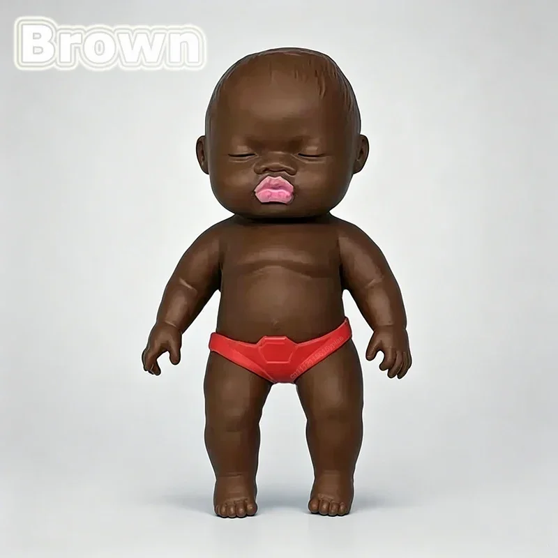 Anti-Stress-Quetschspielzeug Niedliche Babyform Stressabbau-Spielzeug Glänzendes Dehnbares Baby-Spielzeug mit Langsamer Rückfederung als Geschenk für Freunde