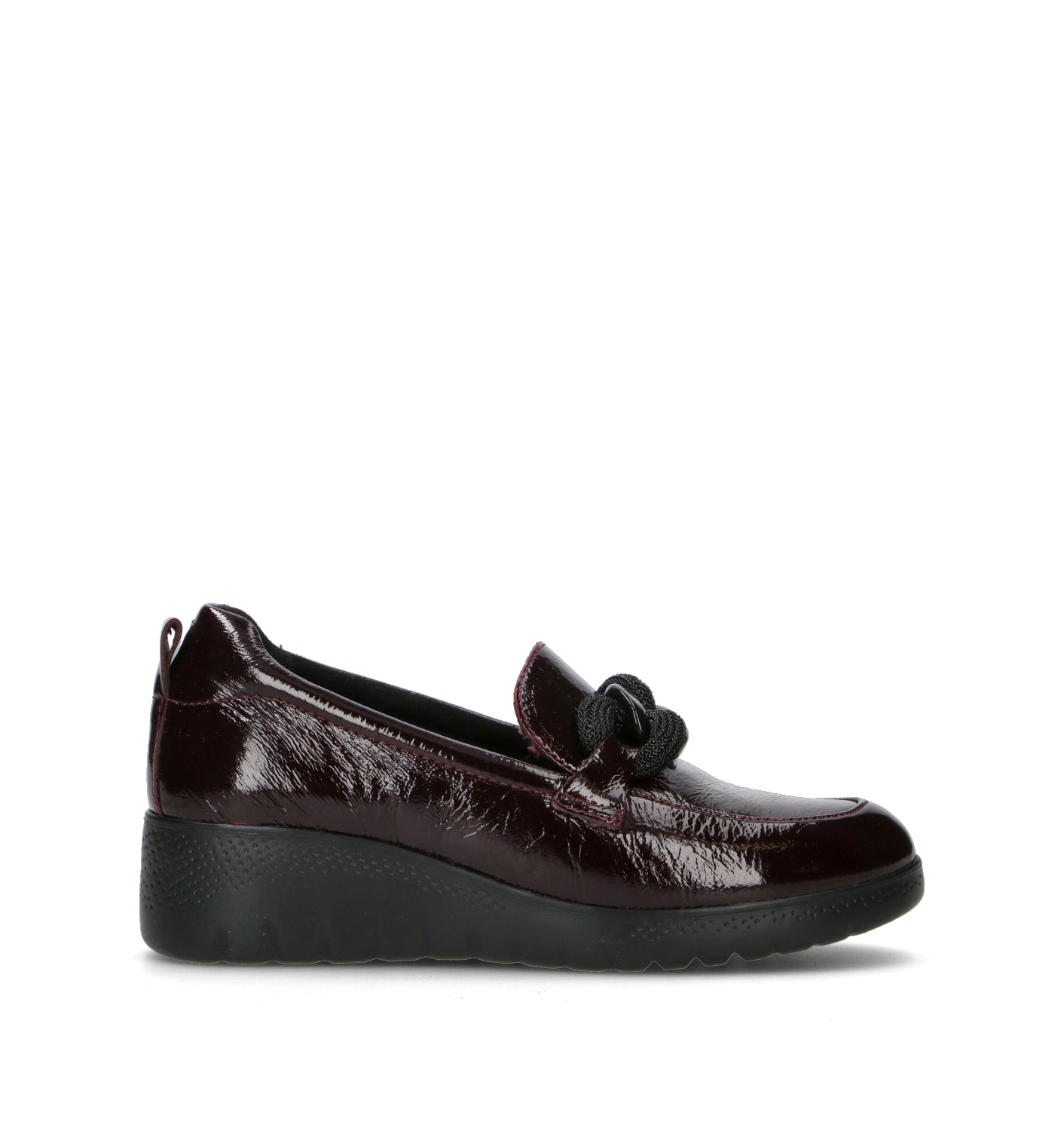 GRAFIA Mocassino donna burgundy in pelle