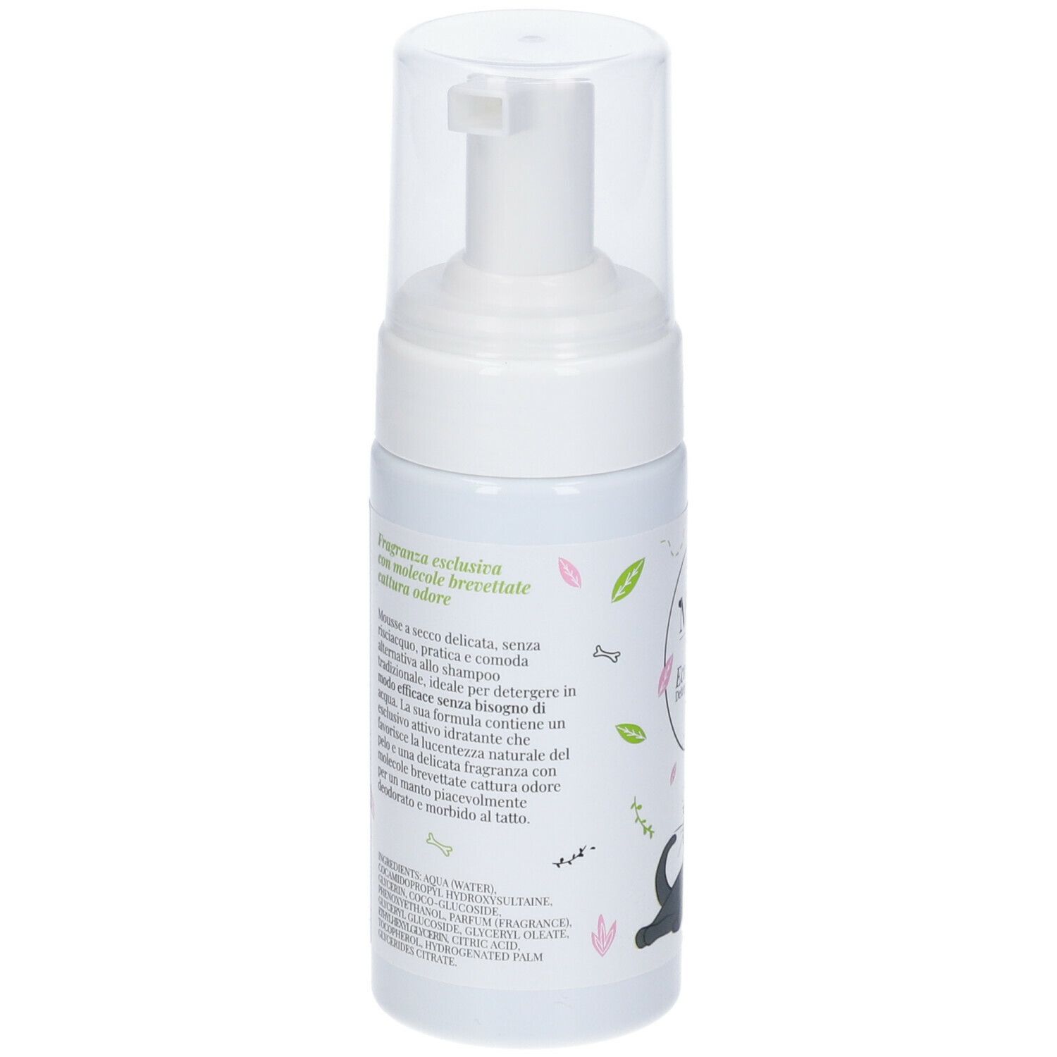 Mup Pet Eco Mousse Detergente A Secco 100 ml Spray