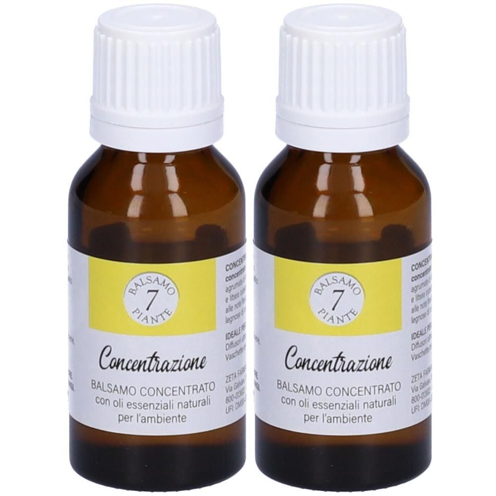 Balsamo 7 Piante Concentrazione 2x15 ml Deodorante Spray